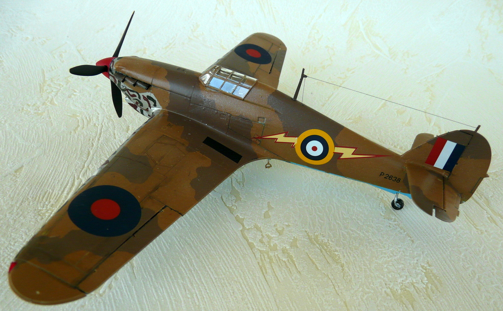thumbnail interactive-video image 1 of Hawker Hurricane 1:48 Model Airplane Kits - 4D Plastic WWII 1 of 14