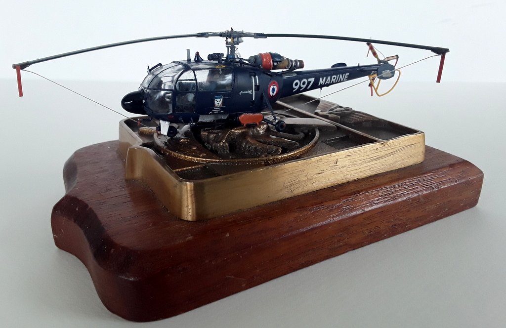 Maquette Hélicoptère Alouette Heller – Échelle 1/100, Neuve, Pour Collectionneur Ou Modéliste